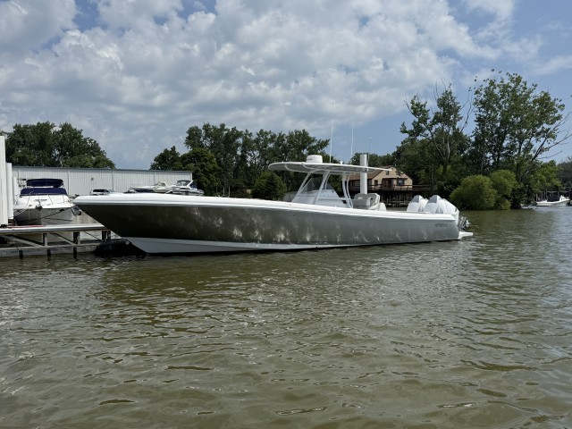 2018 Intrepid 375 Open  for sale at True North Yacht Sales & Service